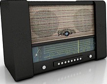 Radio 3D Model