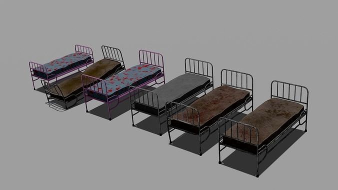 Old hospital furniture - part 1 - beds