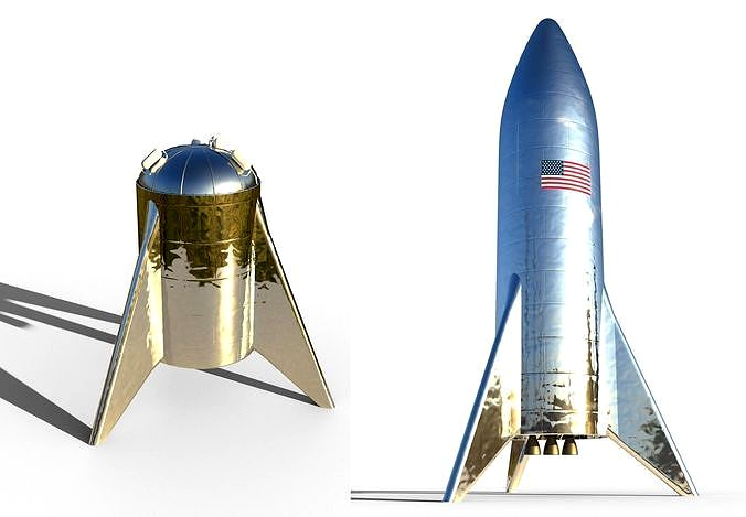 Starhopper and Starship Prototype