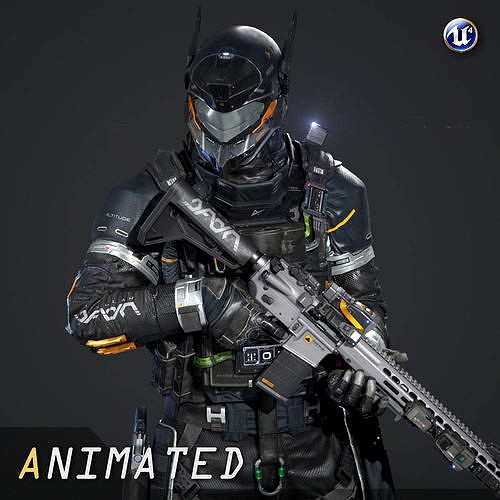 SCIFI - URBAN SOLDIER