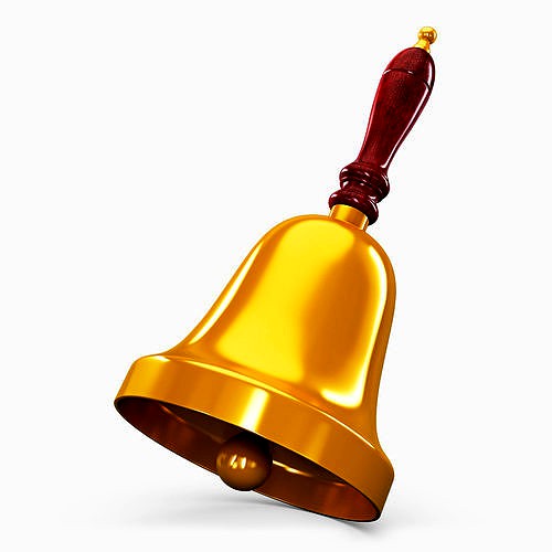 Gold Hand Bell v 1