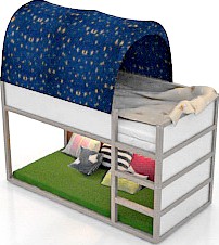 Bed 3D Model