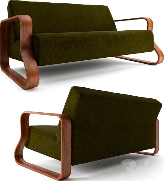 Alvar Aalto sofa model 544