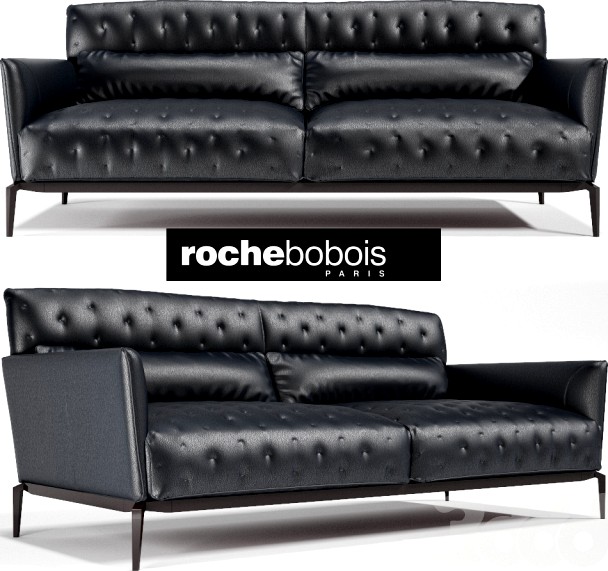 ROCHE BOBOIS CLARIDGE 3-SEAT SOFA