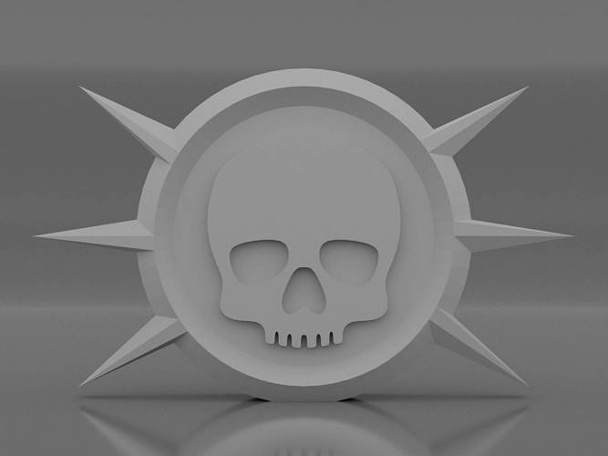 rotting carcass in rusty shell | 3D