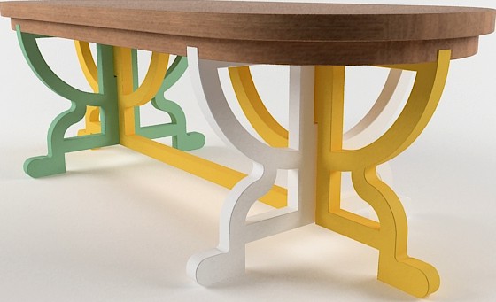 Paper Table Patchwork