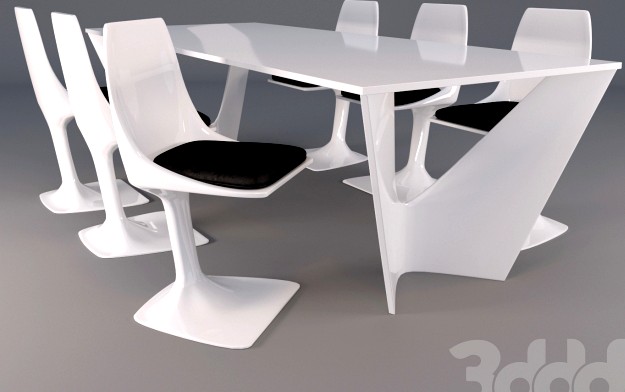 Dining set by Roche Bobois