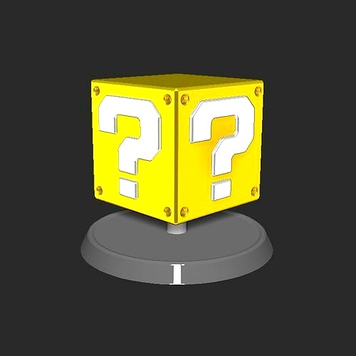 Mario Question Block Based | 3D