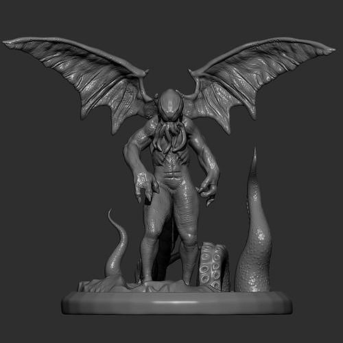 Cthulhu - HP Lovecraft by RMS | 3D