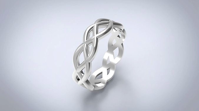 braided ring | 3D