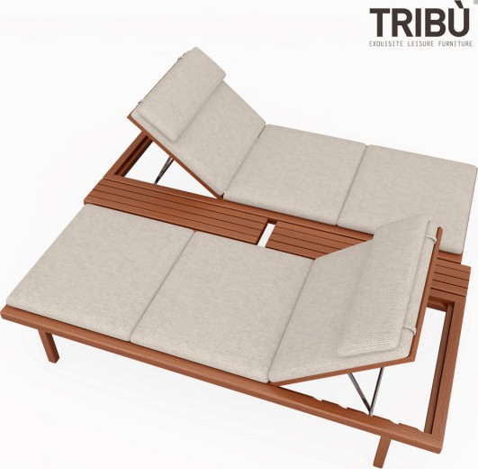 Tribu - Vis à vis lounger