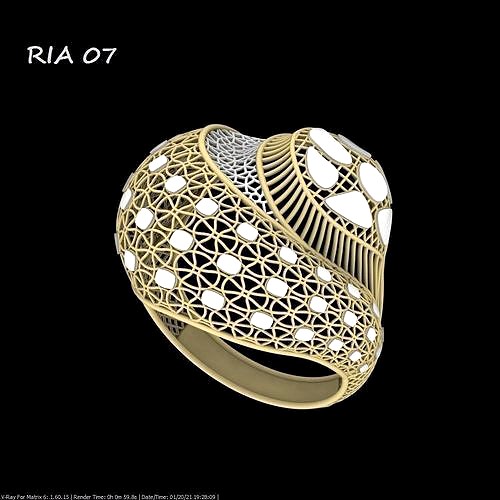 RINGS RIA LATEST DESIGNS 3D | 3D