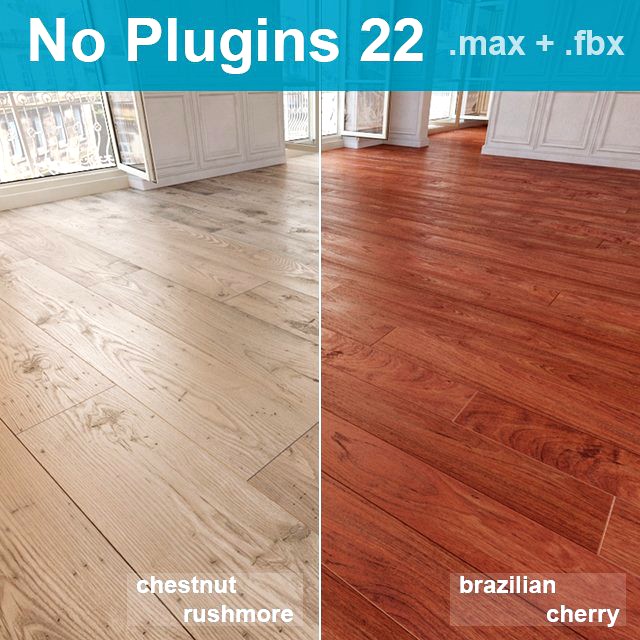 Parquet Floor 22 WITHOUT PLUGINS3d model