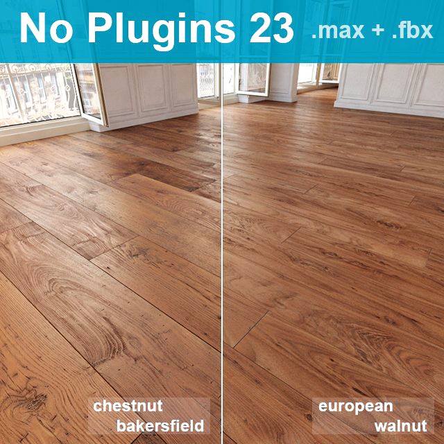 Parquet Floor 23 WITHOUT PLUGINS3d model