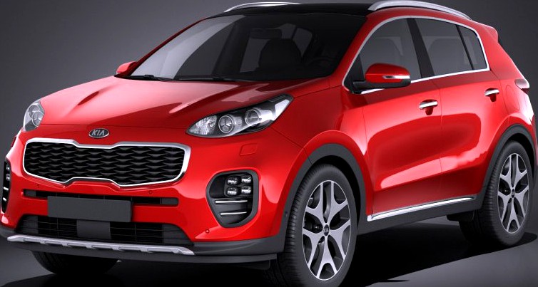 KIA Sportage 20173d model