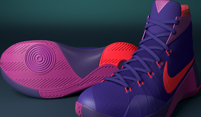 Nike Hyperdunk 20153d model