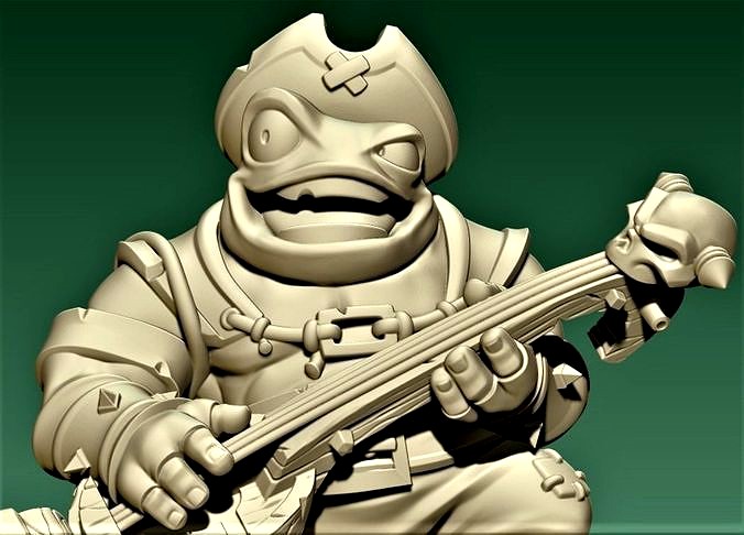 Toad Bard | 3D