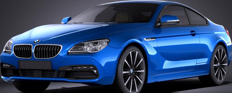 BMW 6-Series Coupe 2015 VRAY3d model