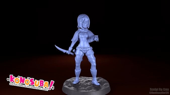28mm Chris for Konosuba TRPG and DnD | 3D