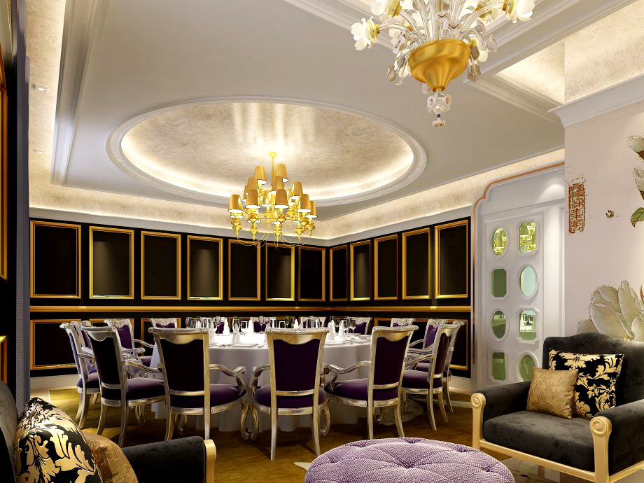 Restaurant 3043d model