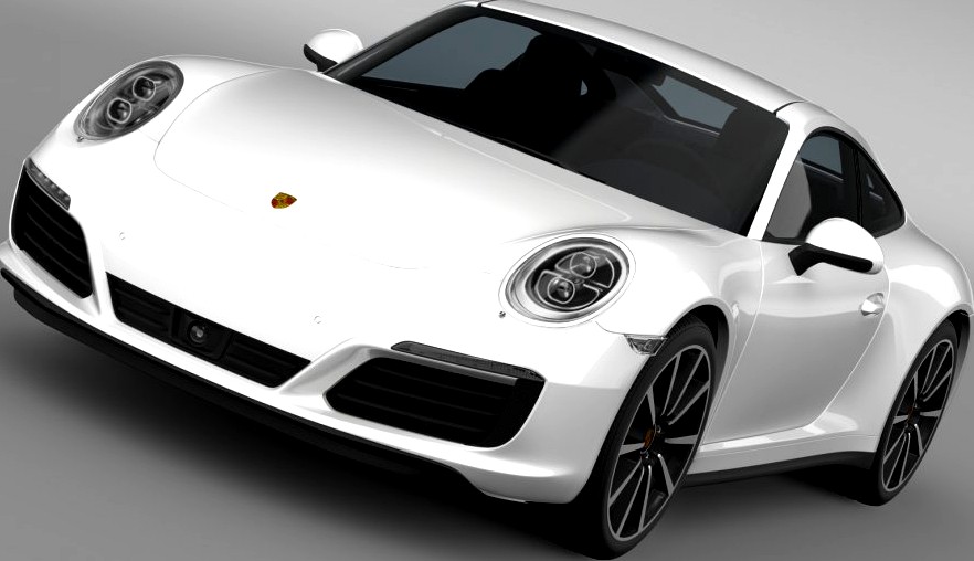 Porsche 911 Carrera 4S Coupe 991 20163d model