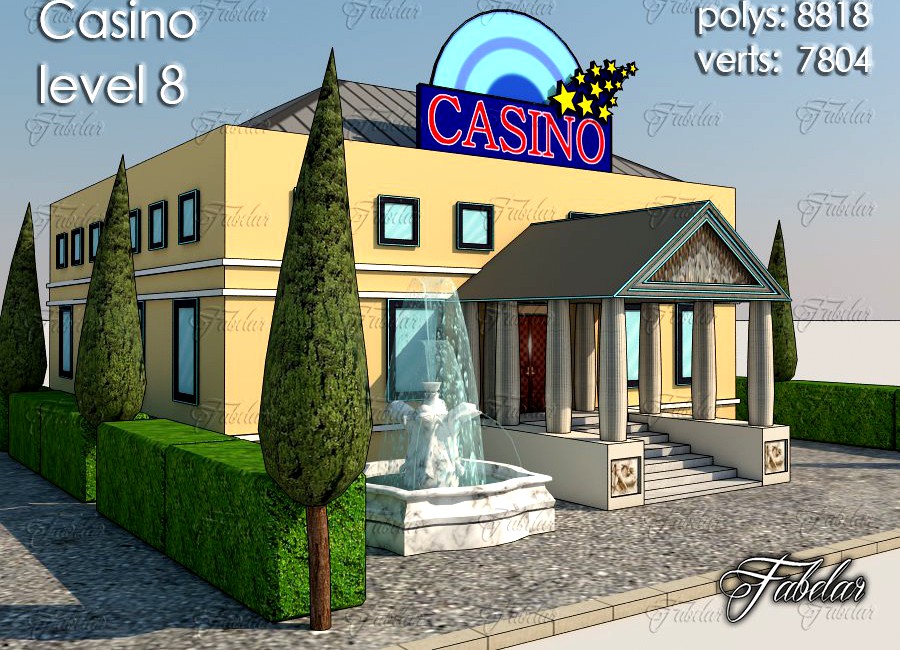 Casino Level 83d model