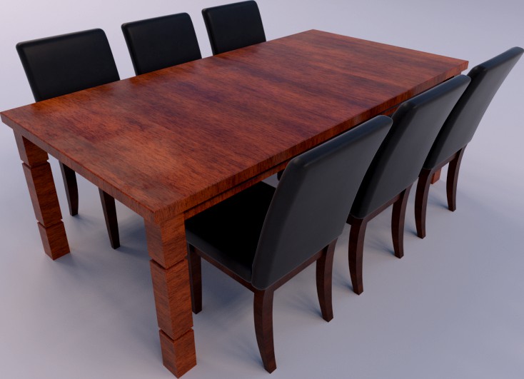 Dining Set3d model
