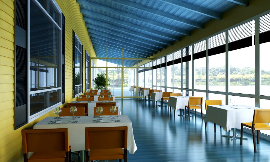 Restaurant 1663d model