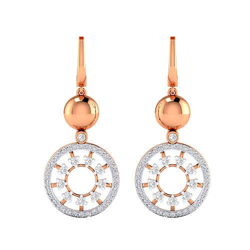 Women Earrings - 1092 | 3D