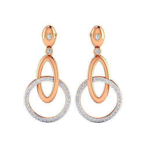 Women Earrings - 1095 | 3D