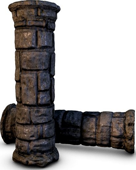 Stone Column3d model