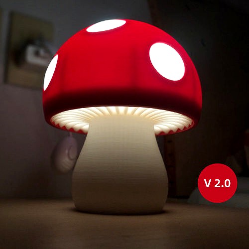 Mushroom Lamp  | 3D