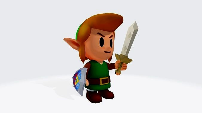 The Legend of Zelda link | 3D