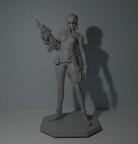 Motoko Kusanagi | 3D