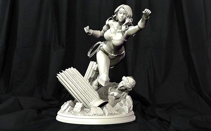 Wonder Woman 3d print figure | 3D