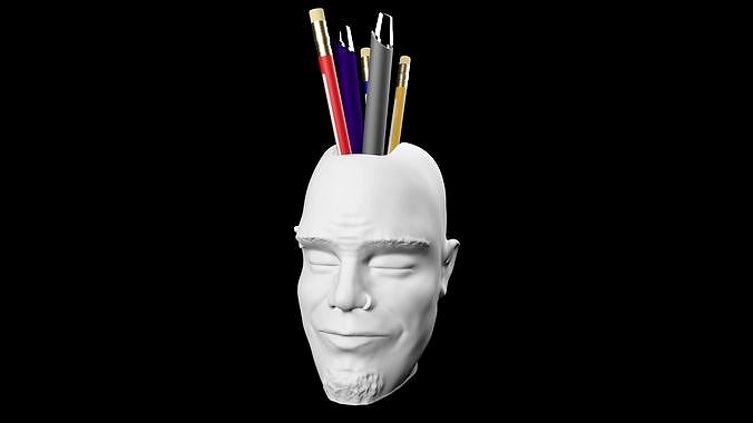 Punk Pencil Holder | 3D