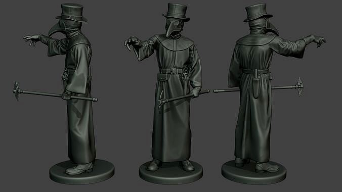 Hans Plague Doctor PDS003 | 3D