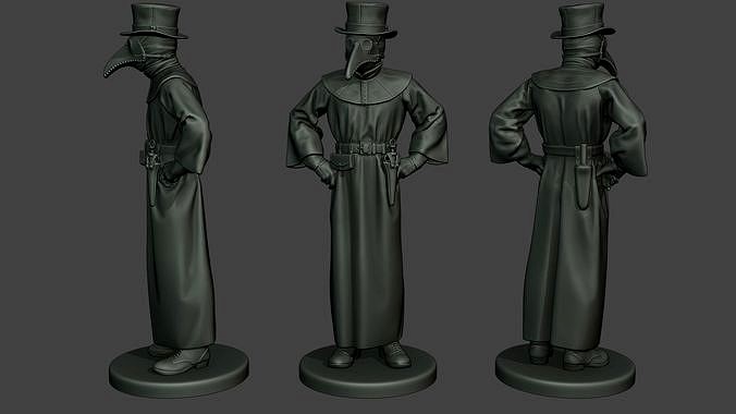 Hans Plague Doctor PDS002 | 3D