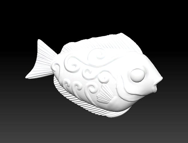 Original new goldfish 3D model download goldfish sculpture 3D  | 3D