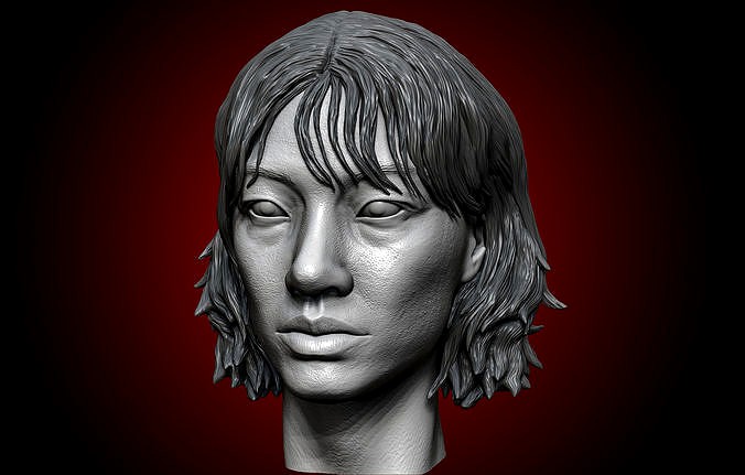 Player 067-Squid Game-Hoyeon Jung Head | 3D