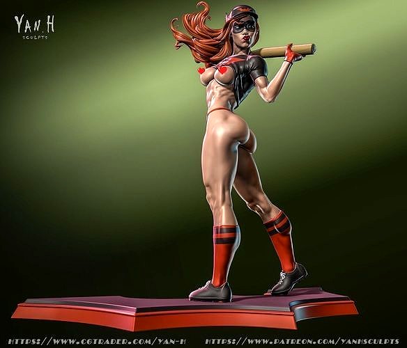 Batwoman bombshells NSFW | 3D