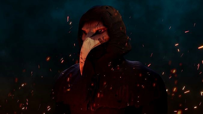 Plague Doctor Mask | 3D
