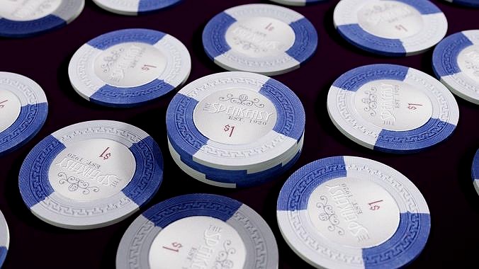 SPEAKEASY 1 - POKER CHIPS | 3D