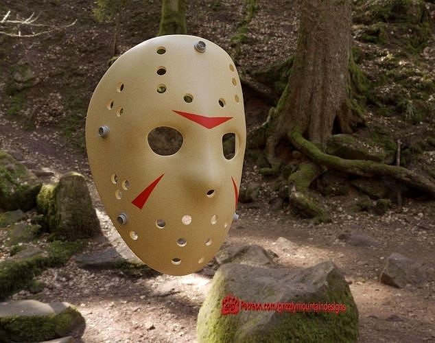 Friday the 13th Part 3 Jason mask replica | 3D