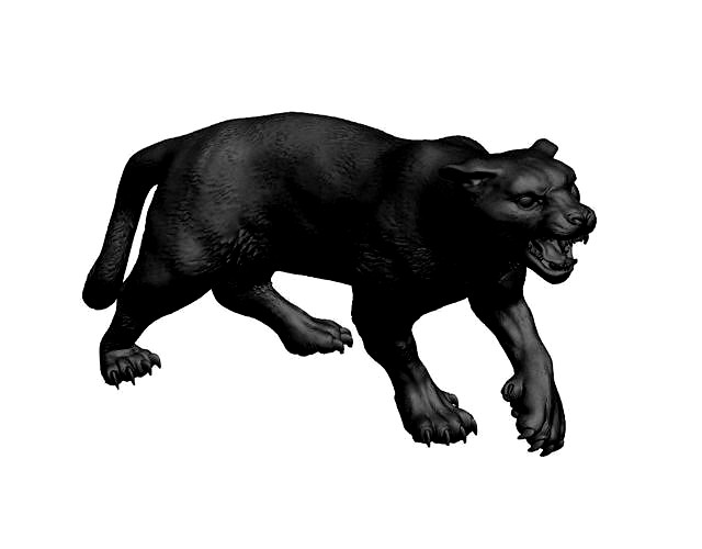 Black Panther 3D print model for 3D Printing | 3D