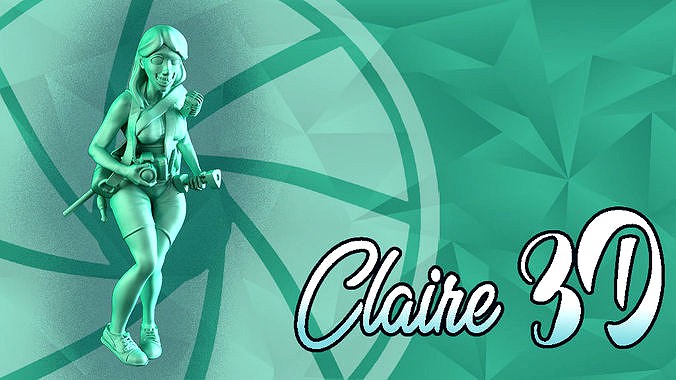 Claire 32-75mm Bust | 3D
