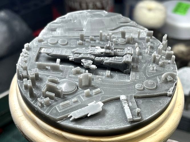 Macross - SDF-1 Base - Space ship not include | 3D