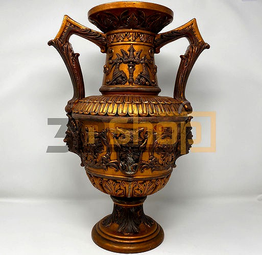 Antique Pottery - Splendor Vase - Unique Style - 3D Scan | 3D