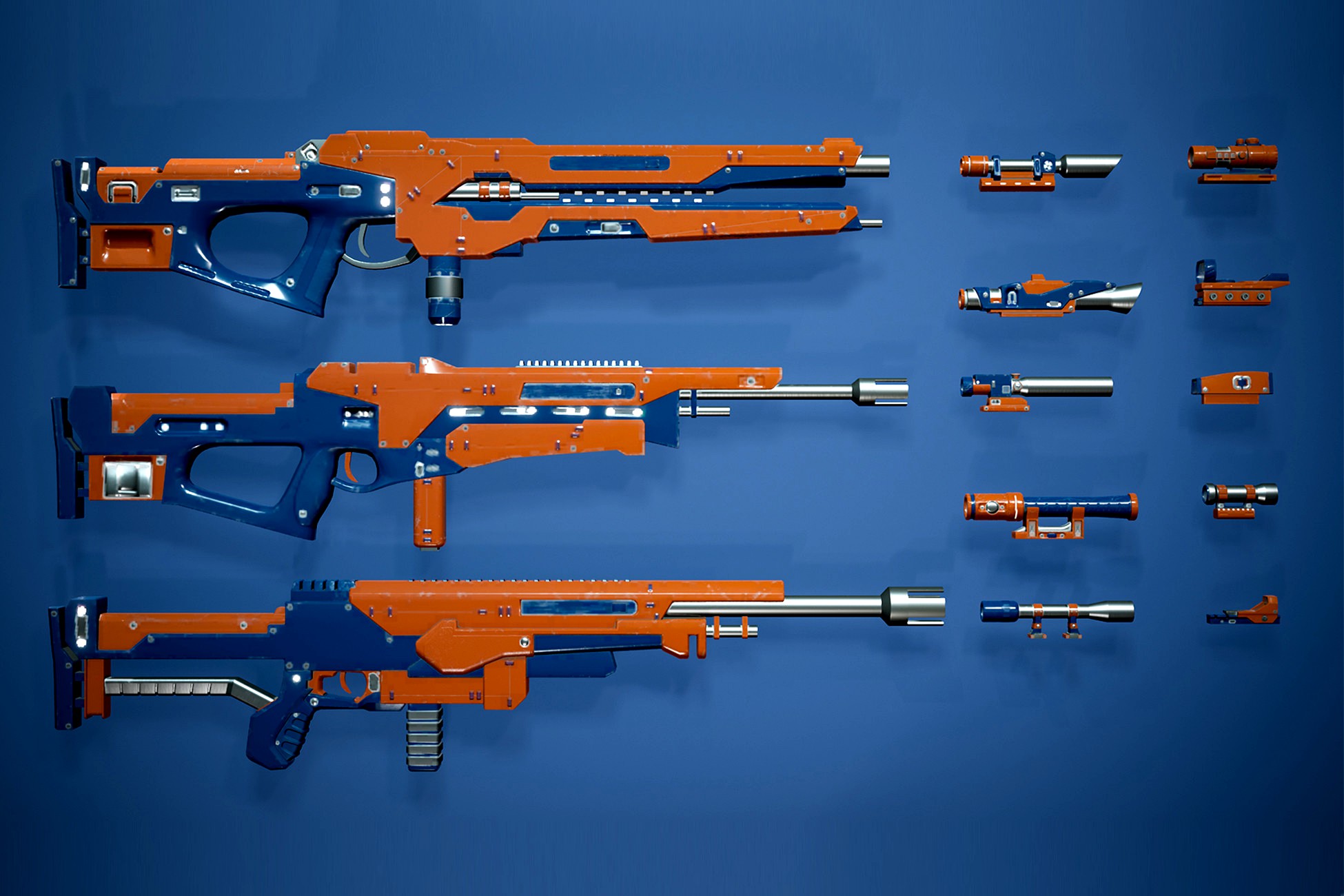 SciFi Rifles Bundle