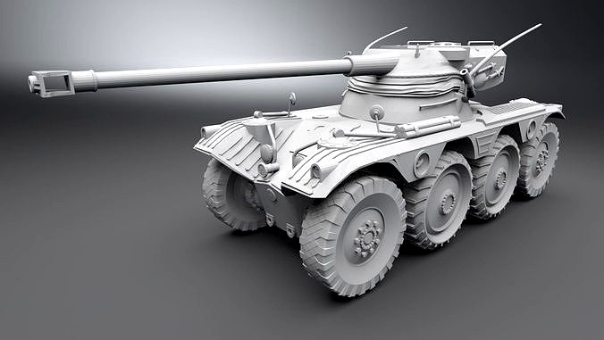 Panhard EBR Scale Model | 3D